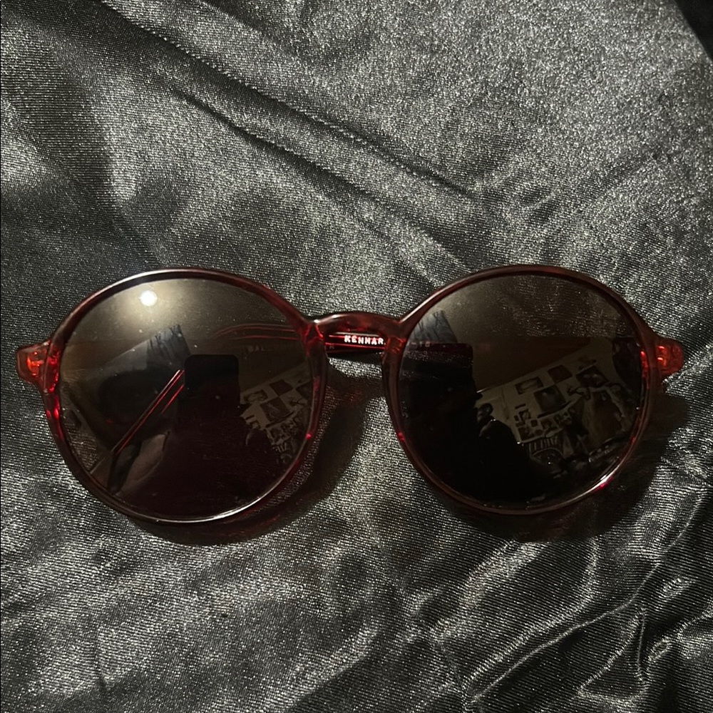 Vintage Kenmark Sunglasses Wine Color (Rare)